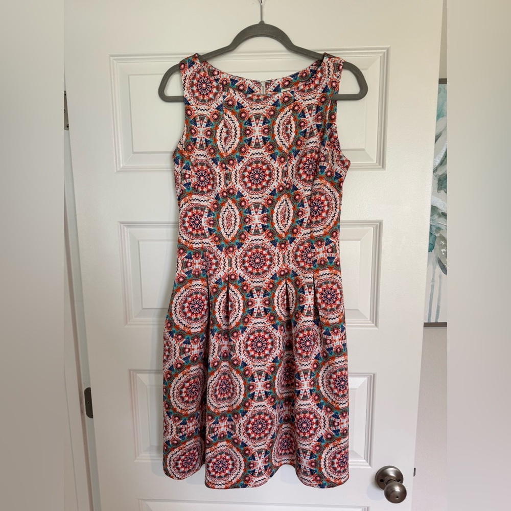 Julian Taylor Multicolor Sundress with Pockets - Ladies Size 10